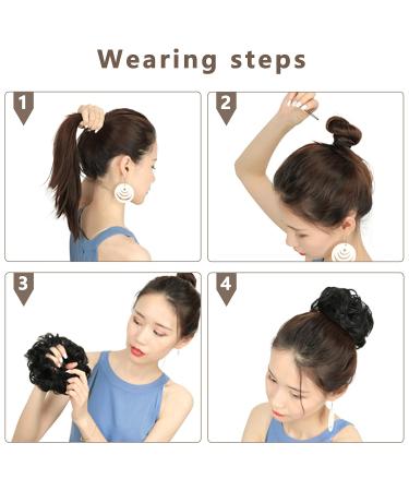 Meiriyfa Dark Brown Hair Part Tie Updos - Thick Welly Hair Parts for Stunning Interior Hairstyles | International Shipping Available - Buy Online on GoSupps.com
