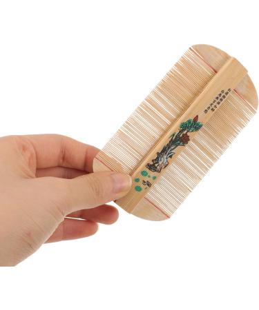 Homoyoyo 2 pi ces Peigne Double-face Bambou Anti-pelliculaire Anti-statique pour Soin Du Chevelu et D m lage Usage Domestique et Voyage - Buy Online on GoSupps.com