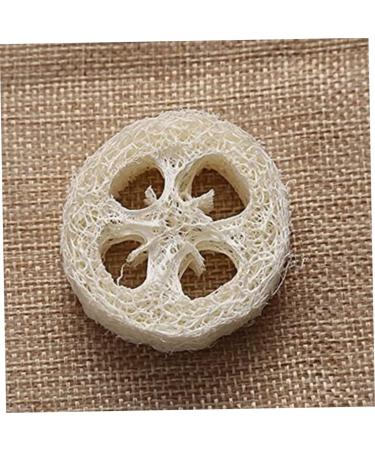 50pcs Natural Loofah Slices for Handmade Exfoliating Soaps - Organic Luffa Cuts - Buy Online on GoSupps.com