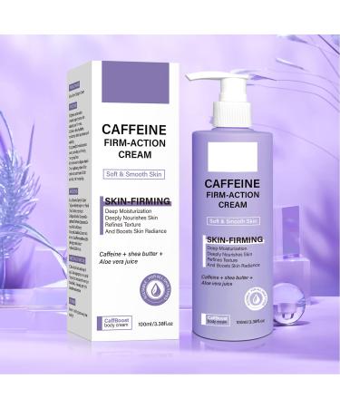 Zgxhga Caffeine Skin Tighten Body Cream | Belly Firming Firming Cream | Caffeine Infused Cream Moisturizer & Body Cream For Women Stomach Legs for Younger Looking Skin