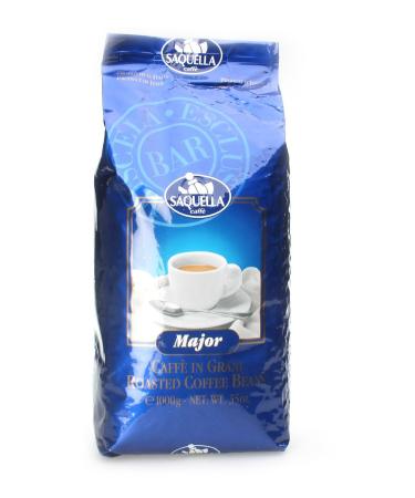 Saquella Saquella Espresso Major Bar Delikat Sustainable Cream 1kg Whole Bean