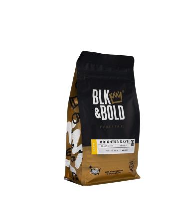 BLK & Bold Medium Roast Coffee - Brighter Days 12 oz Ground | Specialty Blend - Buy Online on GoSupps.com