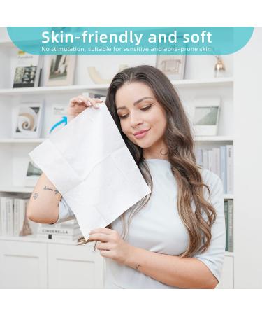RUIJIU Disposable Face Towel - Soft & Thick Clean Face Tissue for Makeup & Baby Care, Organic, Cruelty-Free, Degradable - 1 Pack - Buy Online on GoSupps.com