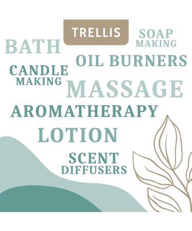 Trellis Peppermint Oil 10ml | 100% Pure Essential Oil for Diffusers | Vegan & Cruelty Free | Ethically Sourced & Bottled in USA & UK - Buy Online on GoSupps.com