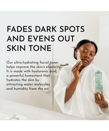 Bolden Skin Brightening Toner & F-Hydra Moisturizer Bundle | Targets Dark Spots Oil & Dryness | with Glycolic Acid Niacinamide Hyaluronic Acid Ceramides & Vitamin F | 8.0 fl oz + 1.7 fl oz - Buy Online on GoSupps.com