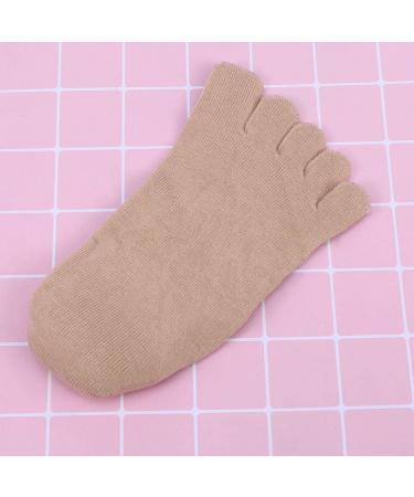 NO-Show Gel Socks for Dry Feet | Moisturizing Spa Socks & 5-Finger Invisible Design - Buy Online on GoSupps.com