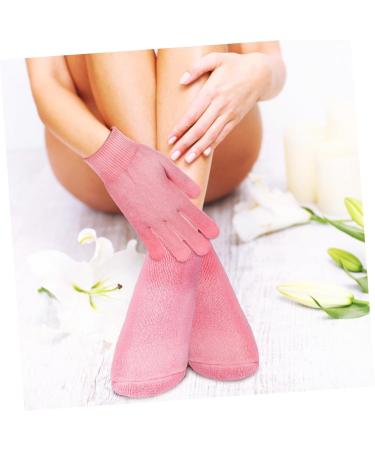 Beavorty 2 Sets Spa Moisturizing Socks Essential Oils for Sleep Foot Moisturizing Socks Lotion Gloves Hand Moisture Gloves Moisturizing Gloves Overnight Foot Skin Socks Cotton Short Boots - Buy Online on GoSupps.com