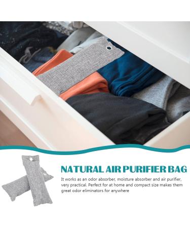 Buy Inoomp 4-Piece Bamboo Coal Deodorant Package | Eco-Friendly Deodorizing Bags for Shoes & Household | International Shipping - Buy Online on GoSupps.com