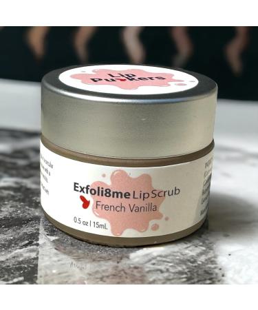 Exfoli8me Lip Scrub (.50oz French Vanilla) French Vanilla 0.5 Ounce (Pack of 1)