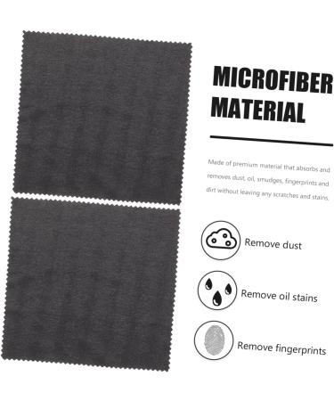 FOMIYES 200 Pcs Microfiber Lens Cleaning Cloths for Eyeglasses | Premium Glasses Cleaning Cloths for Crystal Clear Vision - Buy Online on GoSupps.com