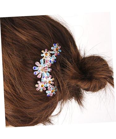 DOITOOL Tiara Hair Accessories Bridal Hair Comb Flower Hair Comb Wedding Women Hair Comb Women Hair Clip Hair up Hairpin Headgear Rhinestones - Buy Online on GoSupps.com