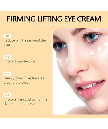  blmcoos AH-8 Anti-wrinkle eye contour cream regenerating for the eyes against puffiness and bags under the eyes treatment of dark circles smoothing of crow's feet hydration and plumping (6) - Buy Online on GoSupps.com