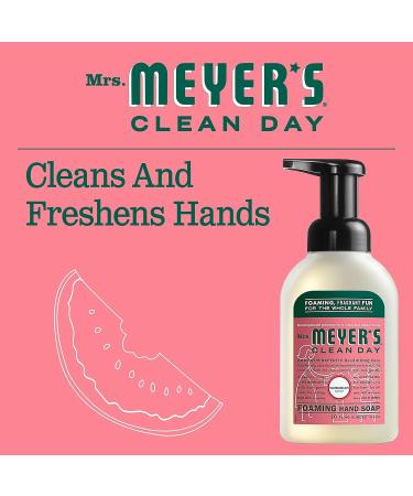 Mrs. MEYER'S Foaming Hand Soap Watermelon 10 Ounce (Pack of 2) - Buy Online on GoSupps.com