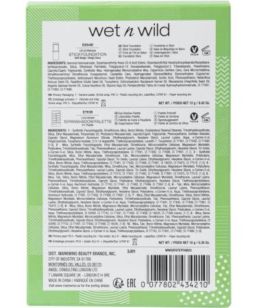 Wet n Wild Ready to Selfie Set Make-up Set with Photo Focus Stick Foundation in Soft Beige Shade & Color Icon 10 Pan Eyeshadow Palette Long-Lasting Face Make-up with Intense Moisture - Buy Online on GoSupps.com