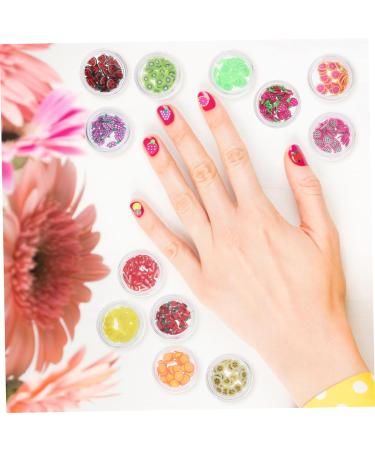 Ipetboom 2 Sets Slice Nail Art Diy Nail Slice Polymer Clay Slices Nail Fruit Slices Polymer Slices Nail Bead Bracelet Jewelry Clay Beads Resin Nail Art 3d Manicure Suite - Buy Online on GoSupps.com