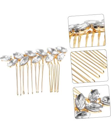 Beatifufu Fashionable Diamond Hair Accessories Hair Comb for Women Headpiece Hair Combs Wedding Hair Clip Wedding Hair Comb Hair Accessories for Girl Headpiece - Buy Online on GoSupps.com