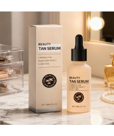 Facial Tanning Drops 30ml Portable Tanning Liquid Self Tanning Drops for Women for travel business trip home outside school girlfriend wife friend sister - Buy Online on GoSupps.com