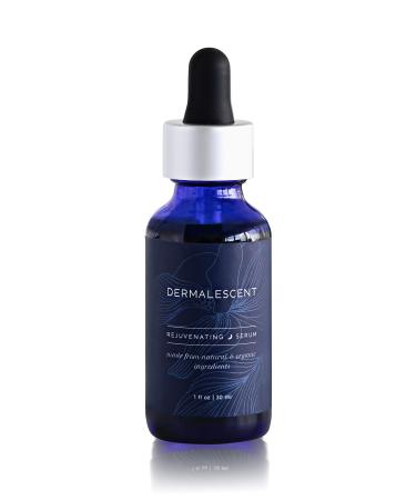 Antioxidant Serum for Anti Aging made from Organic Ingredients - Enhanced Facial Oil - Natural Wrinkle Skin Care with Vitamin E Vitamin C and Olive Squalane