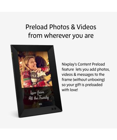 Nixplay 10.1 Inch Smart Digital Picture Frame | Share Videos and Photos Instantly via Email or App - Buy Online on GoSupps.com