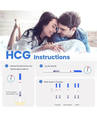 Femometer 25 Pregnancy Test Strips Kit - Accurate Early Pregnancy Test Sticks (25pcs) - Buy Online on GoSupps.com