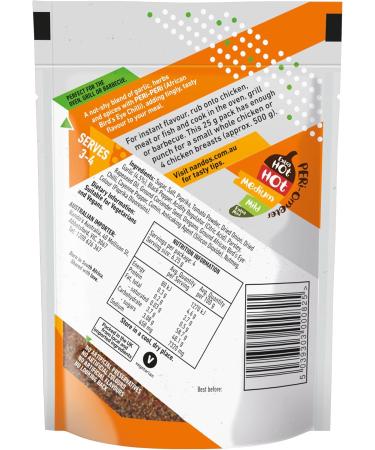 Nando's Peri Peri Medium Seasoning Rub 25g - Buy Online on GoSupps.com