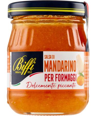 Biffi Mandarin sauce for cheese Sauce la mandarine pour fromage 8 x 100 g + Italian Gourmet Pulp 400 g - Buy Online on GoSupps.com