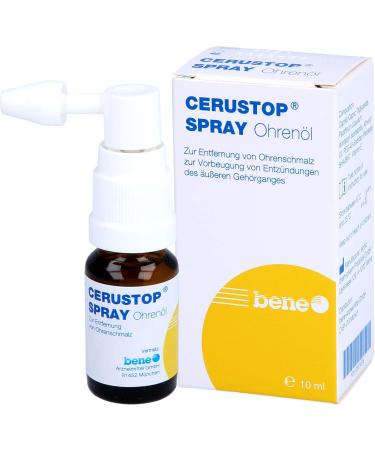 Cerustop Ear Spray 10 ml | Effective Earwax Relief | Fast International Shipping - Buy Online on GoSupps.com