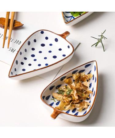 Dipping Bowls Ceramic Dip Bowls Seasoning Dishes Multipurpose Porcelain Side Dish Bowl Small Bowls for Tomato Sauce Soy BBQ and Other Party Dinner Appetizer Plates Household Plates Kitchenware (Color - Buy Online on GoSupps.com