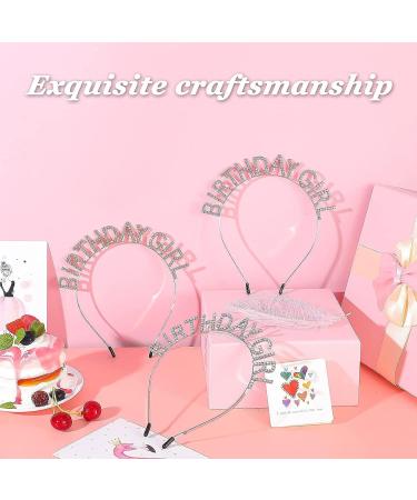 Sparkle on Her Special Day with HAMYUTA Birthday Party Decorations - Happy Birthday Headband for Girls in Silver | Birthday Gifts - Buy Online on GoSupps.com