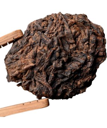 Oriarm Yunnan Ripe Pu Erh Tea Lao Cha Tou - Ripened Aged Puerh Old Tea Nuggets - Chinese Shu Puer Tea 900g (2 450g Ziplock Resealable Bags) Puerh Old Tea Nuggets 900g - Buy Online on GoSupps.com