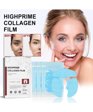 KOAHDE Collagen Facial Patches Collagen Face Mask Collagen Face Sheet Patch Skin Care Facial Patch Forehead Patches for Wrinkles Soluble Collagen Moisterizing Mask Collagen Anti-Aging Face Masks - Buy Online on GoSupps.com