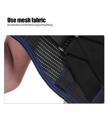 Adjustable XL Back Bandage & Breathable Waist Support Belt | Lumbar Spine Pain Relief with Steel Plate - Buy Online on GoSupps.com