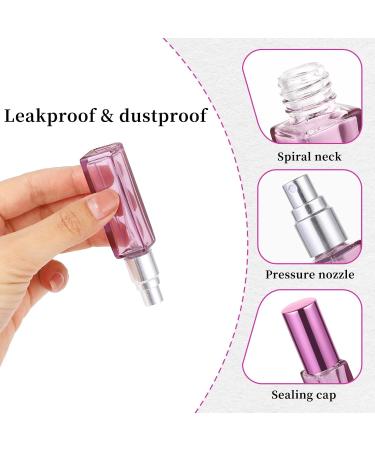 5 Pcs Mini Spray Bottles - 10ML Portable Fine Mist Atomizers for Perfume Cleaning & Cosmetics | Refillable Pocket Glass Spray Bottles - Buy Online on GoSupps.com