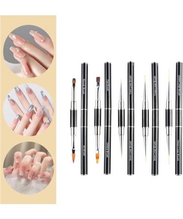 5pcs Double Ended Metal Line Pens Nails Liner Delicate Art Supplies For Drawing And Writing School Art Supplies - Buy Online on GoSupps.com