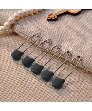 Diaper Needles - Safety Pins for Baby Diapers Stainless Steel & Plastic 54mm 50 Pack - International Shipping Available - Buy Online on GoSupps.com