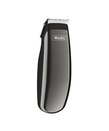 Wahl Professional Animal Super Pocket Pro Pet, Dog, & Cat Trimmer & Grooming Kit (#9961-2801), Black Chrome