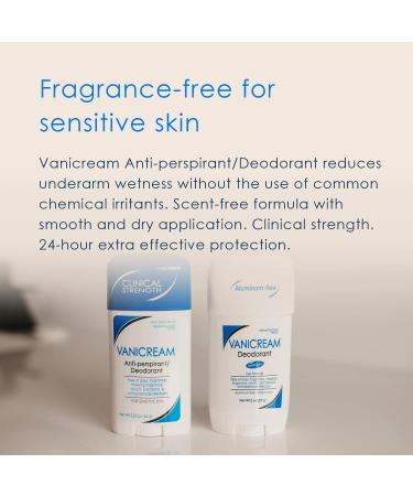 Vanicream Fragrance-Free Anti-PerspirantDeodorant for Sensitive Skin - 2.25 oz - Buy Online on GoSupps.com