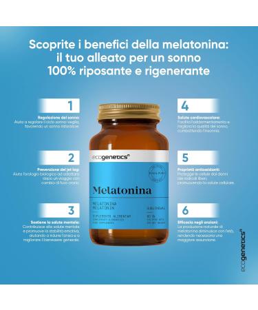 ECOGENETICS - Sublingual Melatonin 90 Capsules | Sleep Tablets | Advanced Nutritional Supplement for Sleep Improvement General Wellness Relaxation and Stress Reduction - Buy Online on GoSupps.com