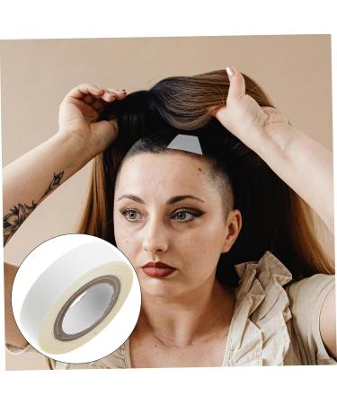 FRCOLOR 1 Roll Wig Film Wig Adhesive Hair Tape for Wigs Lace Wig Glue Wig Tape Ultra Hold Lace Tape for Wigs Scalp Tape for Wigs Hair Glue for Lace Wigs Hair Extension Tape Tissue White 4.70X4.70X1.30CM White - Buy Online on GoSupps.com