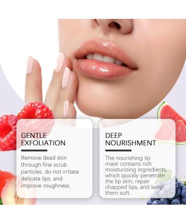 Nourishing Lip Care Set Moisturizing Gentle Hydrating Lip Care Nourishing Lip Skin Soft Lips - Buy Online on GoSupps.com