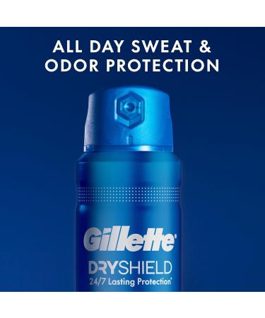 Gillette Dry Spray Antiperspirant & Deodorant for Men - Arctic Ice - 4.3 oz (Pack of 3) - Long-Lasting Freshness & Protection - Shop Internationally - Buy Online on GoSupps.com
