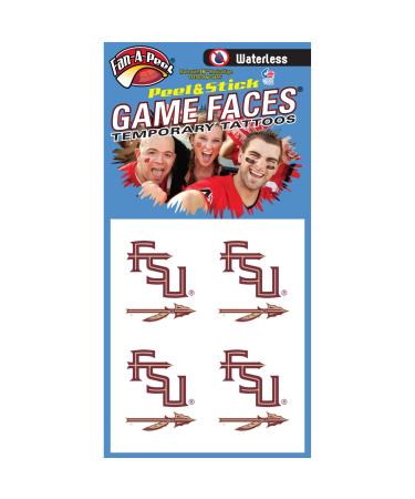 Fan-A-Peel Florida State Waterless Temporary Tattoos - Hypoallergenic Peel and Stick Waterproof Temporary Tattoos Logo