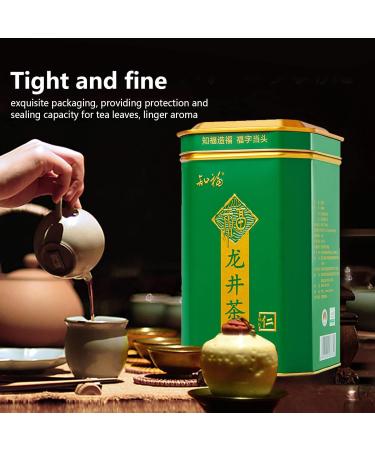 Gavigain Organic Longjing Green Tea Premium Chinese Longjing Tea Authentic Loose Leaf Tea from Chinese Dragon Well 80g - Buy Online on GoSupps.com