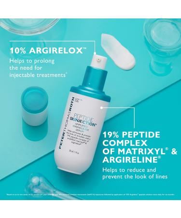 Peter Thomas Roth | Peptide Skinjection Amplified Wrinkle-Fix Serum Clinically Proven Refillable Serum for Anti-Aging and Loss of Firmness Matrixyl and Argireline For All Skin Types - Buy Online on GoSupps.com