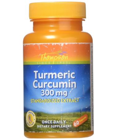 Thompson Turmeric Curcumin 300 mg 60 Capsules