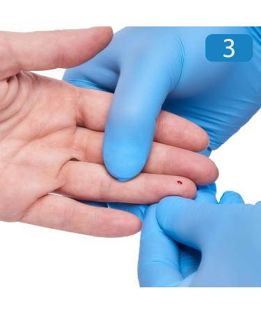 MediVena ONE-CARE PRO Safety Lancets 21G x 1.8mm 100/bx - Sterile & Convenient Sampling - Buy Online on GoSupps.com
