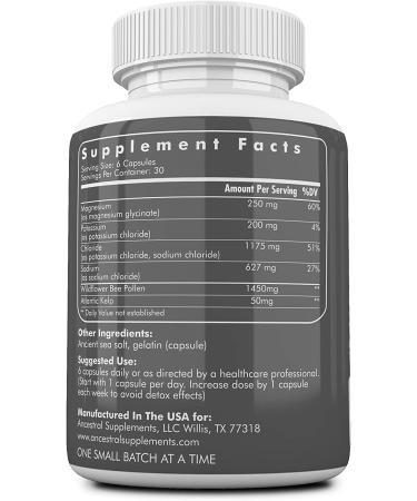Ancestral Minerals & Electrolytes: Optimal Hydration, Athletic Performance, Digestion - 30 Day Supply - Buy Online on GoSupps.com