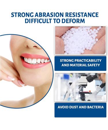 DIY Temporary Tooth Filling Kit for Missing or Broken Teeth - Moldable False Teeth Beads (2pcs) - Buy Online on GoSupps.com