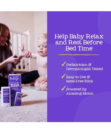 Oilogic Relaxing Vapor Chest Rub Stick for Babies & Toddlers - Lavender & Chamomile Oil - Petroleum & Menthol Free - Buy Online on GoSupps.com
