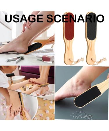 2Pcs Pumice Stone for Feet Double Sided Foot Scrub Natural Pumice Stones for Feet Premium Exfoliator & Foot File Foot File Callus Remover Foot Cracked Heels Dead Skin - Buy Online on GoSupps.com